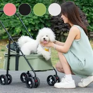 반려견 강아지 유모차 소형 중형견 접이식 웨건 시트분리형 펫모차