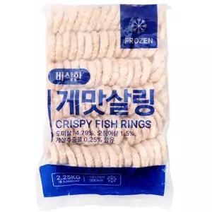 농우 크리스피 링게맛살 튀김 업소용 게살튀김 2.25KG