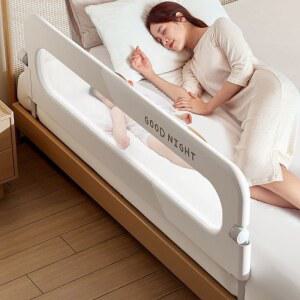 침대안전가드 슬림 슈퍼싱글범퍼가드 울타리 사이드가드 보호 가드 세트 충격