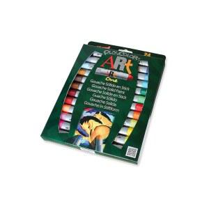 플레이컬러 아트 원 솔리드 구아슈 페인트 스틱 10g 24가지 다양한 색상