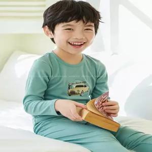 PPIPPILONG 아동내복 웜 기모 유아 아동 주니어 실내복 상하 PL FW52-36