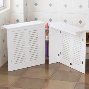 보일러 분배기 덮개 보일러분배기 온수기 가림막 파이프 밸브 스위치 50x70x20cm