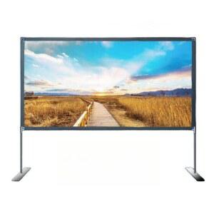 스크린 접이식 빔스크린 4대3 84인치 강당 4M 영화 영화관 캔버스 이동식 실내외 대형