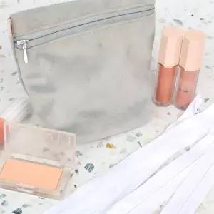 콘솔지퍼 미싱부자재 화이트 45cm 5P