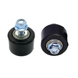 1개 오토바이 체인 텐셔너 롤러 가이드 휠 액세서리 자동차 8MM YFZ 풀리 슬라이더 350 유지보수 볼트 개스킷