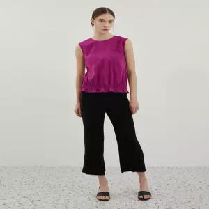 [올리비아로렌]트리 와이드 팬츠__VOPDL4M4231