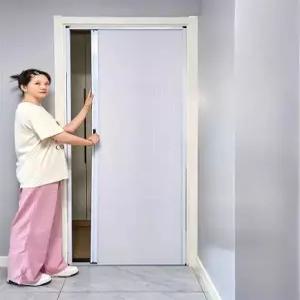 가정용 자바라 슬라이딩도어 무타공 폴딩도어 커튼 파티션 미닫이 중문 미닫이문 칸막이