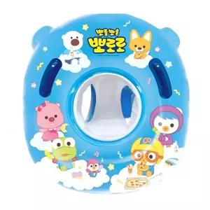아기 첫물놀이 KC인증 쿠션보행기 튜브 민감피부 휴가캠핑 여름유아 안전손잡이 공기주입