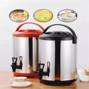 커피보온통 스텐 디스펜서 옐로우 대용량 물통 보온 보냉통 커피 보냉 음료 대형