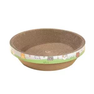 고양이 스크래치 침대 대형 보드 골판지 캣