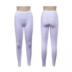 [셀러에이드]인견스판 쿨 흡습속건 9부 레깅스 - 화이트 요가바지