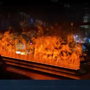 벽난로가습기 불멍가습기 난로 불꽃 조명 무드등 대형 인테리어 실내 거실