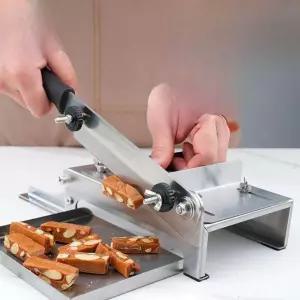 수동명절작두기 떡 슬라이서 절삭기 절단기 대파써는기계 떡써는기계 떡국 고기 작두기 손작두