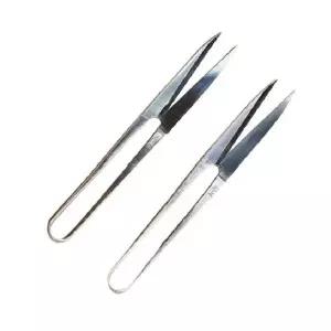 화과자전용가위 모양내기 가위 국화 곡선 도구 월병 쿠키커터 꽃잎 베이킹 모양틀 공예