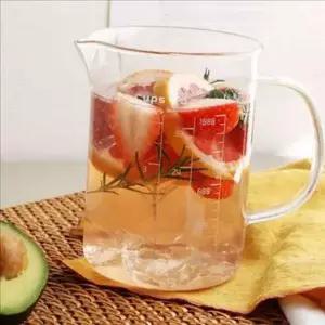 내열 계량 컵 500ml 이유식 베이킹 계량 컵 눈금 유리