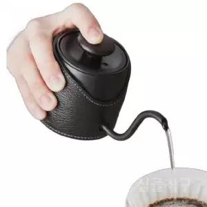 손잡이없는드립포트 핸드 주전자 커피용 드립 입구좁은 포트 감성 캠핑 휴대용
