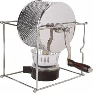 커피 원두 머신 미니 로스터 매뉴얼 롤러 스테인리스 스틸 가정용 주방용