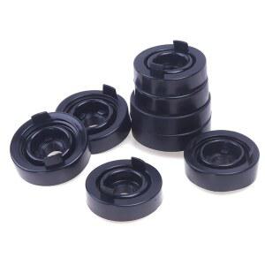 2PC 범용 자동차 헤드라이트 전구 먼지 커버 20MM LED 고무 제논 부드러운 구멍 직경 HID 70/75/80/85MM 램프 내부