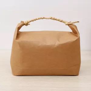 선물 크라프트 쌀 종이백 고급 포장지 곡물 가로형 봉투 2.5kg