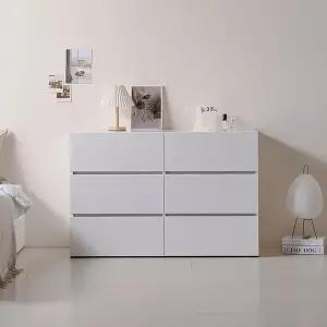 하나 3단 서랍장 1200 수납장 와이드서랍장 드레스룸 옷수납 거실수납장 거