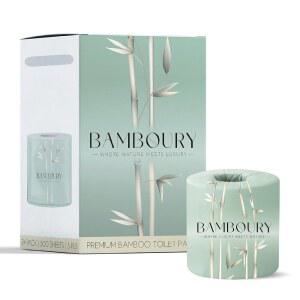 밤보리 대나무 화장지 - 프리미엄 럭셔리 에코 초이스 u2013 FSC 인증 BPA 프리 생분해성 포장재(24팩)