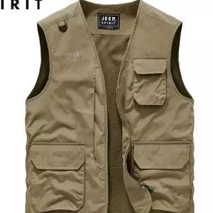 캠핑 조끼 남성 테크웨어 멀티포켓 밀리터리 작업 스트릿