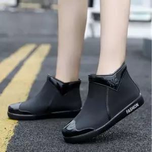 숏장화 패션 반장화 2컬러 여자장화 여성장화 레인부 mPm1+3svQ