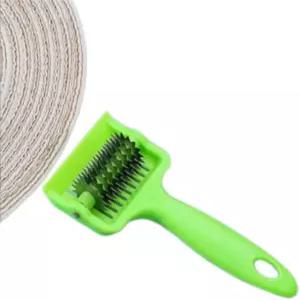 누들 격자 롤러 도커 반죽 커터 파스타 스파게티 메이커 주방 조리 도구 (미트 텐더라이저 그린)