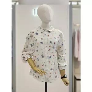 [갤러리아] 이프네 패턴 하늘 긴팔 셔츠 (IQ3WBL11)