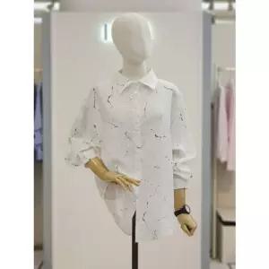 [갤러리아] 이프네 루즈핏 하늘 패턴 긴팔 셔츠 (IQ3WBL15)