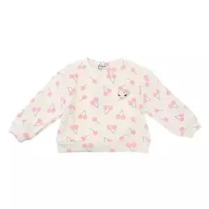 [갤러리아] 프렌치캣 앵두맨투맨 아이보리 Q56DDT160