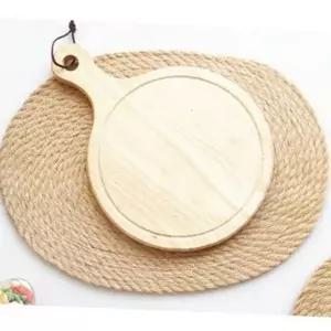 [골드스마일]북유럽 모시 테이블 매트 주방 사각 테이블 매트 홈데코 식탁