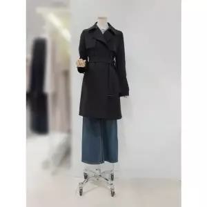 [갤러리아] [SOUP] 기본 더블버튼 중기장 트렌치 코트 SC3BB90