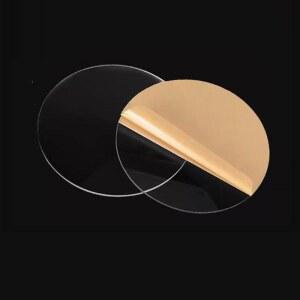 작은 원형 투명 DIY 유기 모델 10CM 2CM 유리 플렉시 시트 유리판 보드