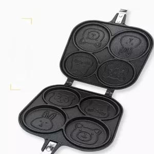 국화빵틀 와플 동물 가정용 베이킹 몰드 후라이팬 간식 양면 판매