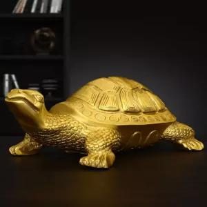 금거북이 장식품 금도금 황금거북 거북이 발복
