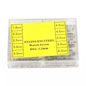 손목시계 나사 1.2mm 시계 수리 안경 제조업체용 팔찌 스트랩 금속 보석 DIY 프로젝트
