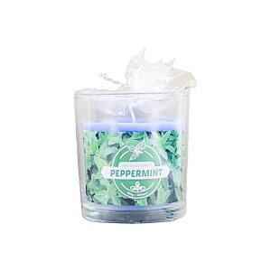 [2개구성] 제이앤지 글라스 향초 155g 페퍼민트 양키 소이 분위기 신혼부부 선물 AWB80DA2