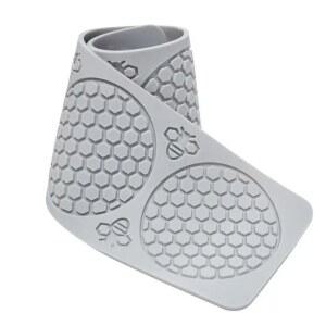 몰드 벌꿀 장식 케이크 비누 순백 점토 꿀벌 캔들워머 1개 베이킹 프레스