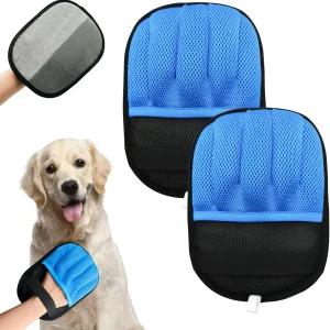 아메소스페스 2pcs 정전기 방지 애완동물 털 제거 장갑 - 2025 가구 옷 소파 카펫 카시트에 맞게