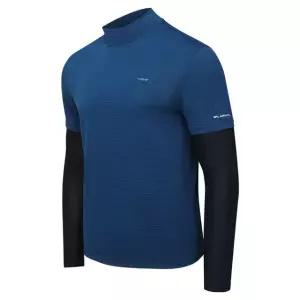 [파라고나] 남성 쿨토시 냉감 반폴라 티셔츠 일체형 A26T212