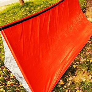 [2개구성] 비상용 용휴대용 오토 쉘터 경량 방수 텐트 그늘막 캠핑 인용 백패킹 KWFH02RJ