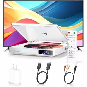 스마트 TV용 미니 DVD 플레이어 메모리 재생 기능이 있는 지역 무료 HDMI 가정용 초소형 컴팩트 CD USB