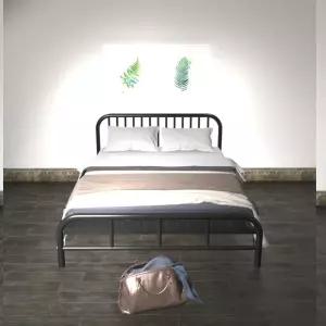 철제침대프레임 골드 심플 원룸 킹 고급 자취방 퀸