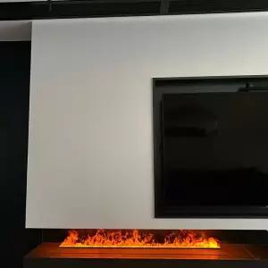 대형 LED 벽난로 불멍 모닥불 인테리어 거실 무드등