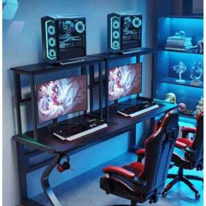 컴퓨터책상2000 2인용 테이블180x60x75cm 테이블 컴퓨터 2인