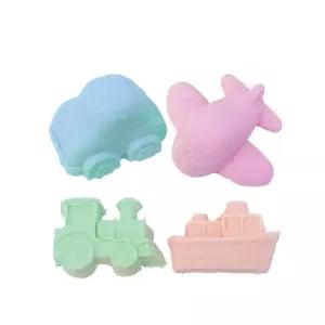 모래놀이 교통수단 탈것 자동차 배 찍기틀 모양틀 4p- CTC5+2hol