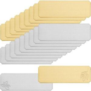 30PCS 이름 플레이트 스틸 스테인레스 레이블 태그 프레임 가있는 새겨진 아트