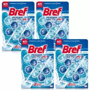 [브레프] 파워액티브 변기세정제 오션 50g 8개 악취제거[35741188]