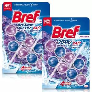 [브레프] 파워액티브 변기세정제 라벤더 50g 4개 악취제거[35741194]